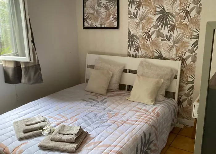 Maisonnette Climatisée Avec Piscine Et à 6mn * Labenne