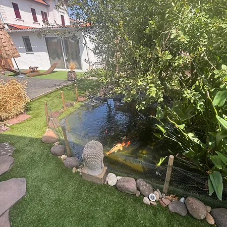 Maisonnette Climatisee Avec Piscine Et A 6mn Holiday home Labenne