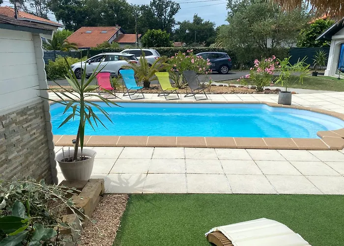 Maisonnette Climatisee Avec Piscine Et A 6mn Labenne